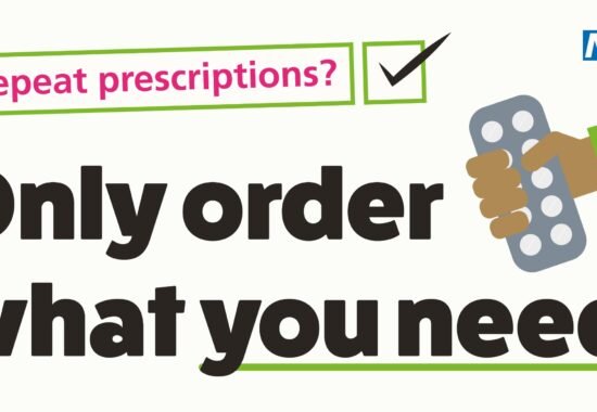 Reminder: when it comes to your medicines, only order what you need!